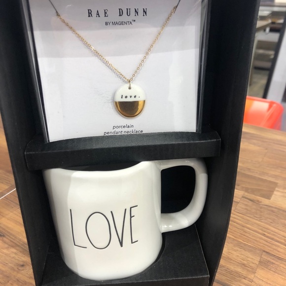 Rae Dunn love coffee and mug